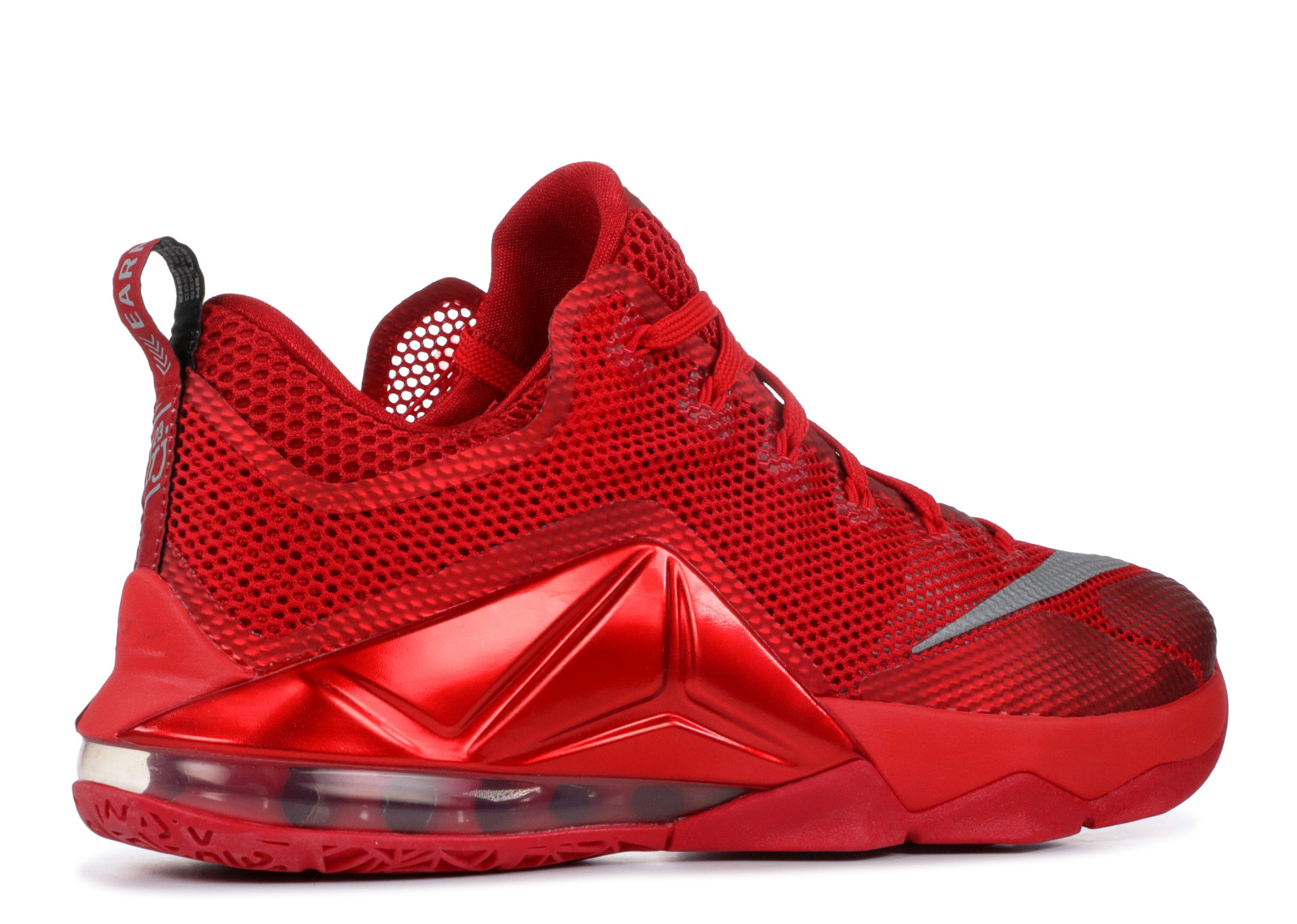 Nike Men's Lebron XII Low Unvrsty Rd/Rflct Slvr/Gym Rd/B Basketball Shoes - image 3 of 3