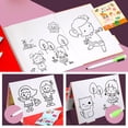 thumbnail image 3 of Rompecabezas para niños, rompecabezas de dibujos animados, rompecabezas magnético para niña, rompecabezas de madera, tablero de dibujo magnético de doble cara, juguete, 3 of 5