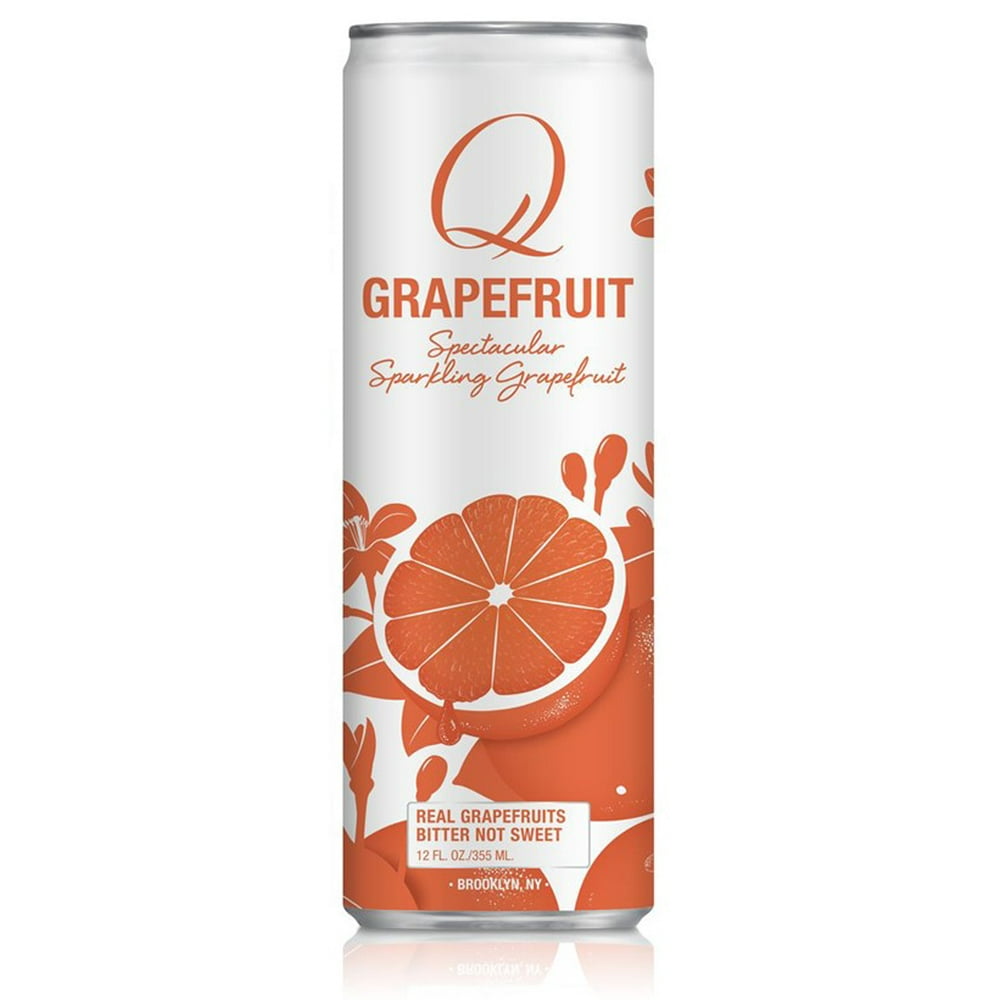 Q Drinks Sparkling Grapefruit, 12 Fl Oz