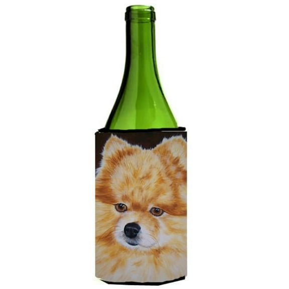 Pomeranian Wine Bottle Can cooler Hugger