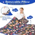 thumbnail image 3 of Pioneer Flower Floral Print Pattern Toddler Nap Mats for Kids Preschool,Sleeping Mat Bag or Kids,Toddler Sleeping Bag,Toddler Nap Mat or Daycare, 3 of 6