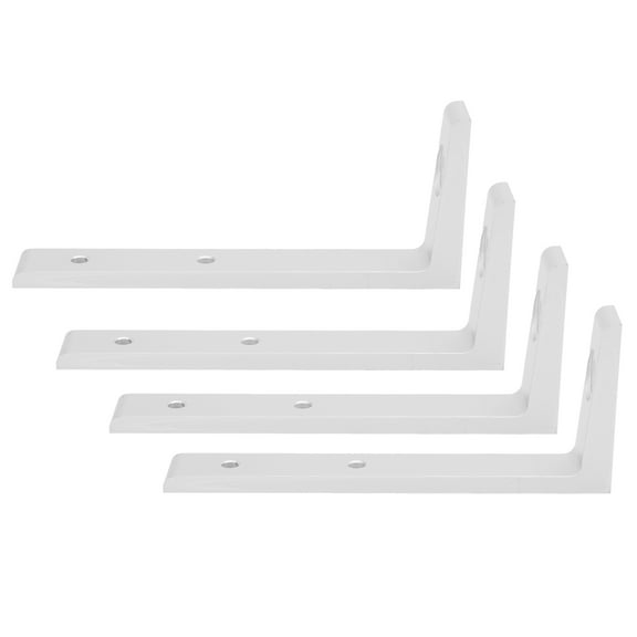4PCS Corner Braces Aluminum L Shaped Right Angle Support Fixing Repair Brackets Silver2020 Single Groove