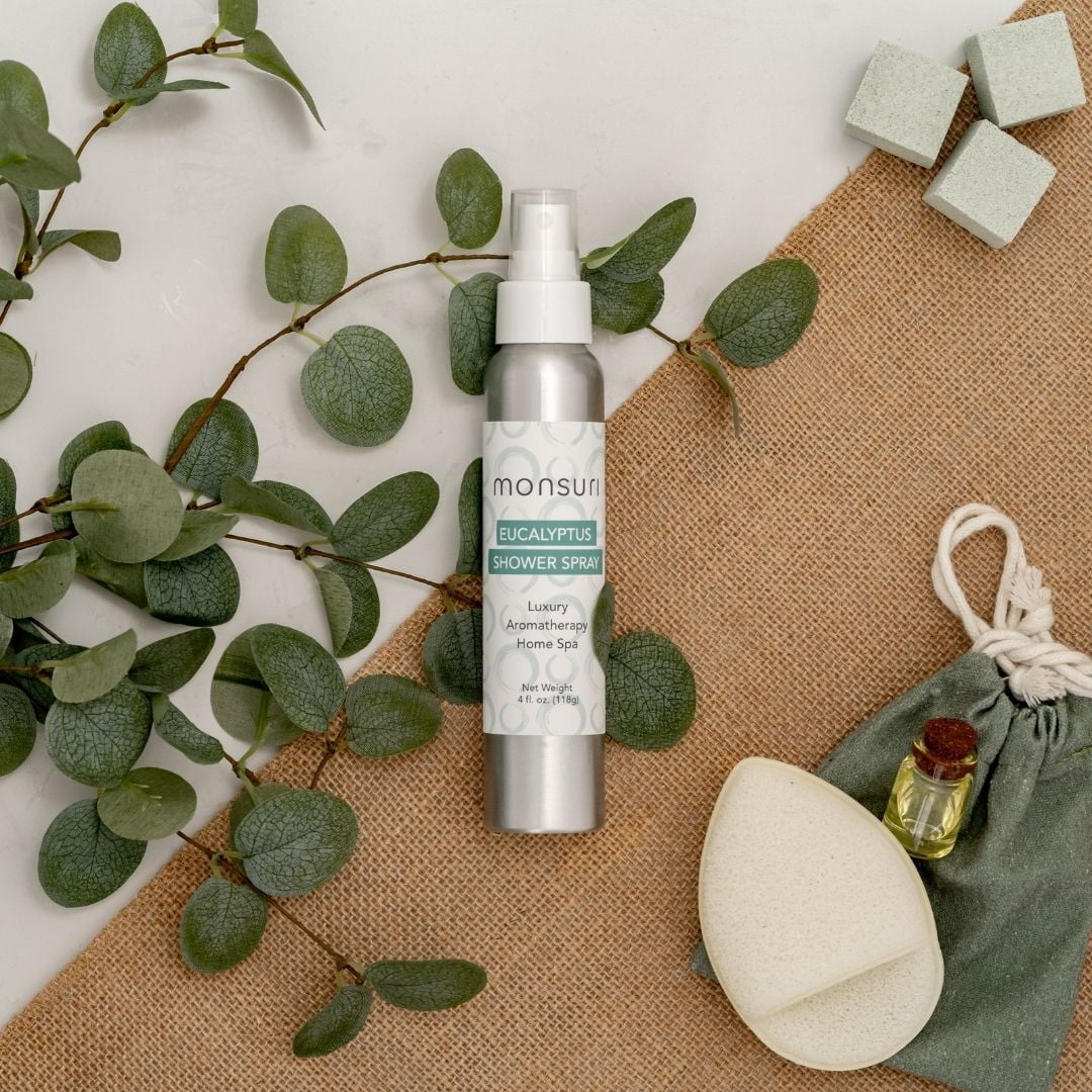 Eucalyptus Shower Spray Aromatherapy Mist Steam Shower Eucalyptus Oil