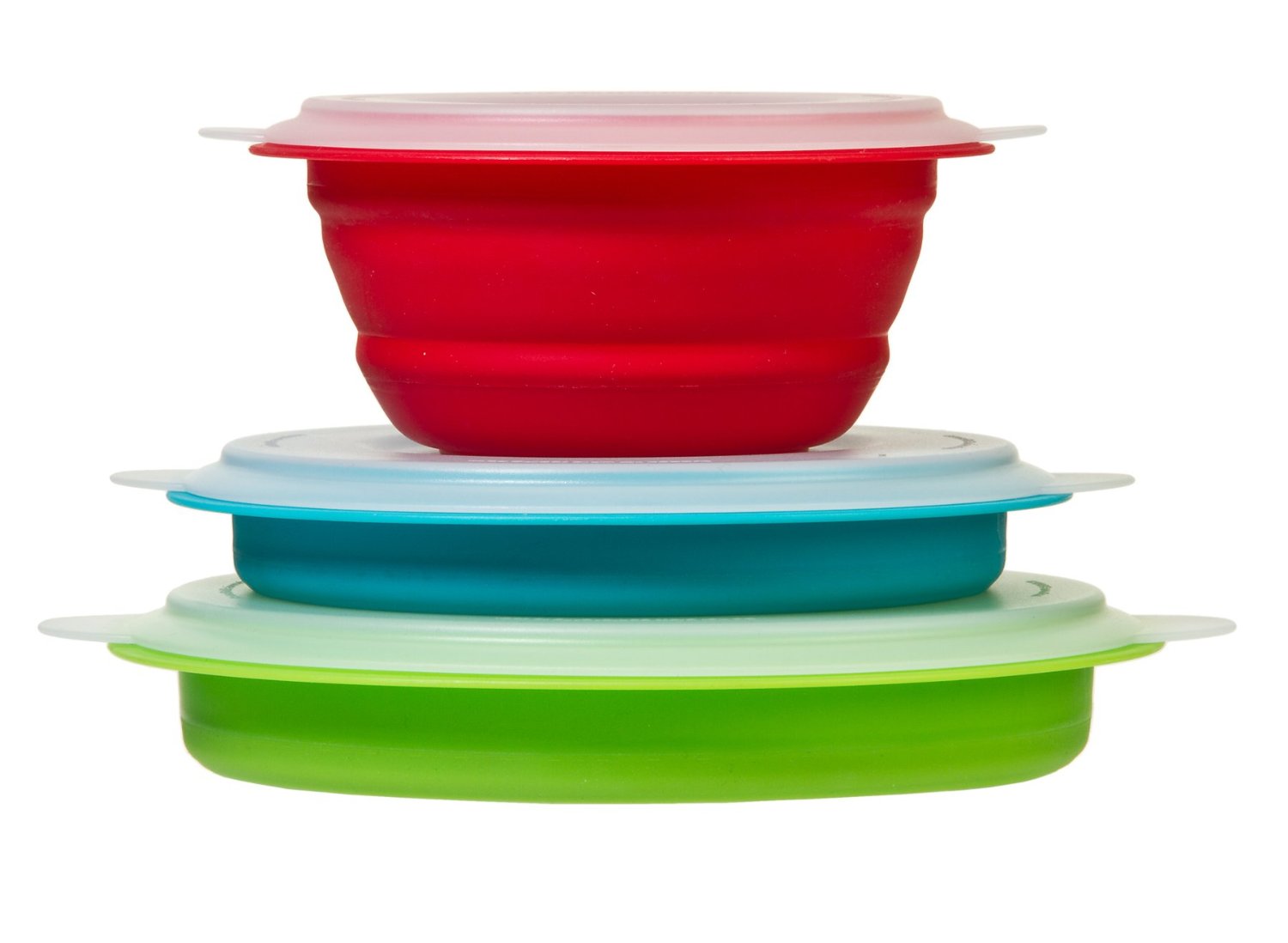 Prepworks by Progressive Collapsible Prep/Storage Bowls with Lids Set