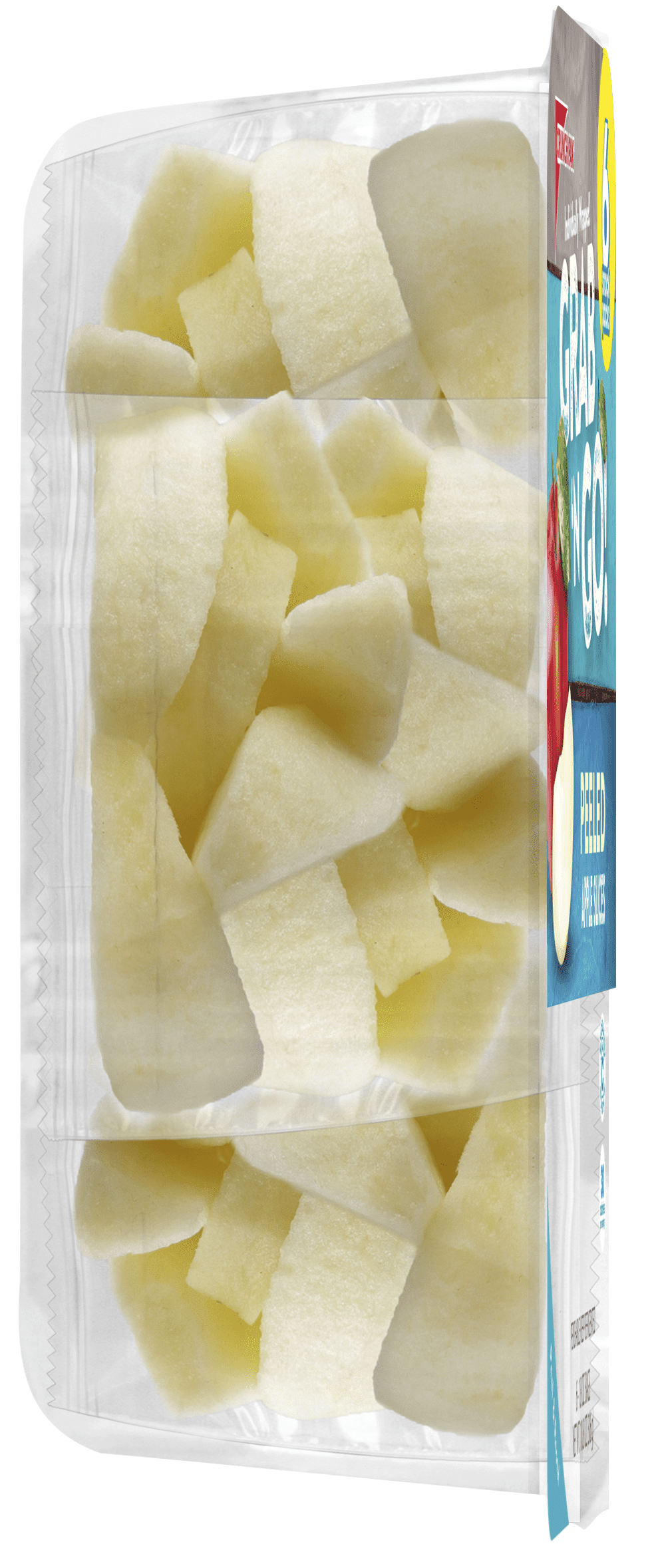 Crunch Pak Grab n Go Sliced Apples Multi-Pack Tray with Individually Wrapped Bags, 6 pack