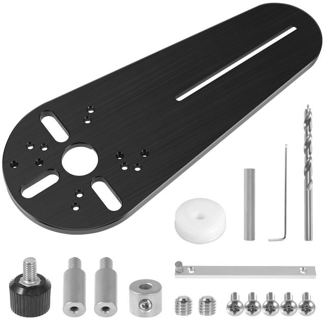 Circle Cutting Jig Durable Router Circle Cutter Jig Adjustable Wood Router Milling Circle Routing Jig Trimmer DIY Accessories for Woodworking