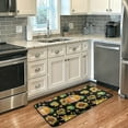 thumbnail image 4 of Area Rugs Carpet for Bedroom Floor Kitchen Rugs Thanksgiving Pumpkins and Sunflowers Door mat Bedside Runner Rug Living Room Washable Non Slip 39×20in, 4 of 7