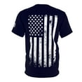 thumbnail image 2 of Navy Blue Patriotic American T-shirt, American Flag Shirt, USA Flag Shirt, 2 of 7