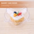 thumbnail image 6 of BESTYASH Clear Cupcake Containers 50pcs - Portable Transparent Display Boxes for Cupcake Storage and Transport, 6 of 6