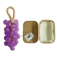 thumbnail image 1 of Savon au Raisin Cristal 1, Rond Violet Foncé, Savon au Raisin sur une Corde Savons Faits à la Main en Forme de Grappe de Raisins et Savons de Grappes de Raisins pour le Corps pour Suspension de Douche pour Cuisines Ou Salles de Bain Déco Maison Bricolage, Rafraîchissant, 1 of 7