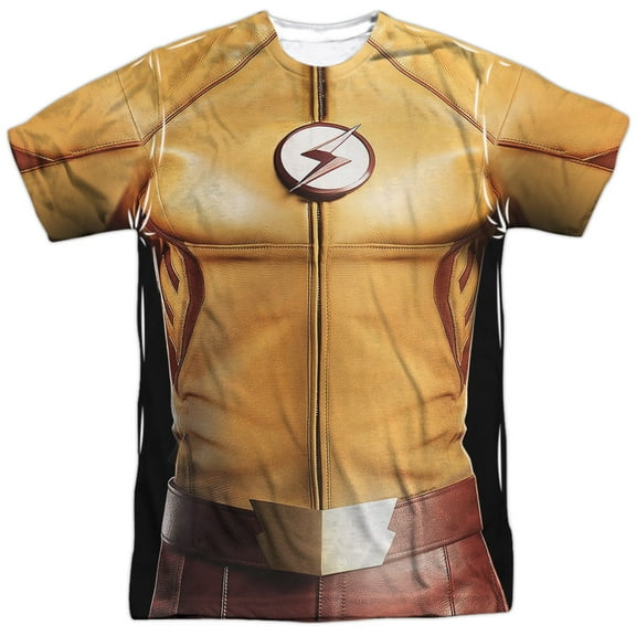 Flash - Kid Flash Uniform - Short Sleeve Shirt - Medium