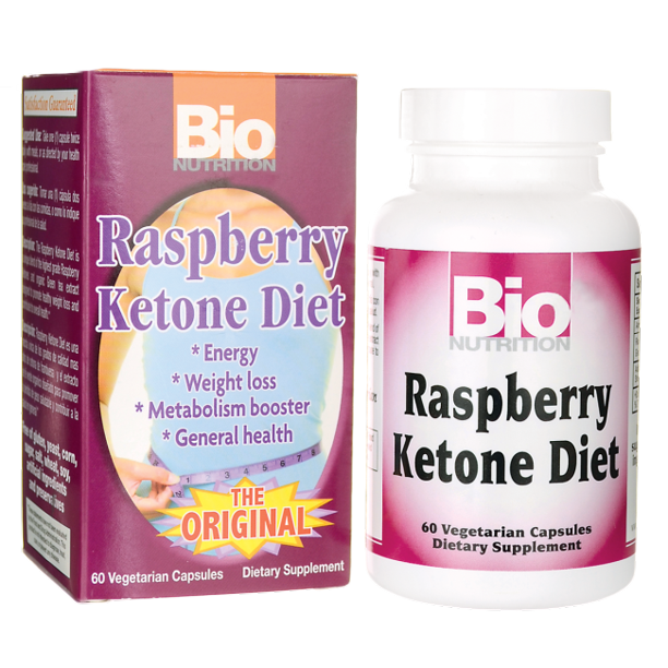 Bio Nutrition Raspberry Ketone Diet 60 Vegetarian Capsules