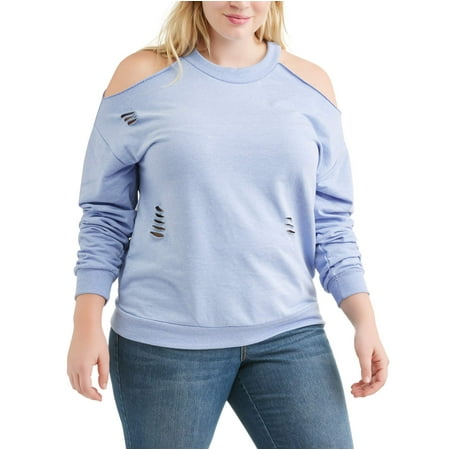 Poof Junior's Plus Long Sleeve Cold Shou