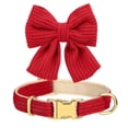 thumbnail image 3 of Juego de arneses para perros Didog Cute Small con collar y correa Red S, 3 of 7