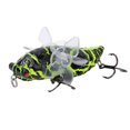 thumbnail image 2 of Señuelos de pesca giratorios, cebo duro Artificial de cigarra realista, ojo de pez 3D de agua superior de ABS, accesorio para aparejos de pesca, 3 #, 2 of 8