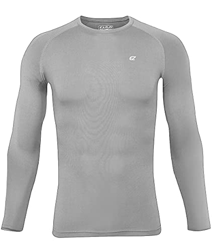 Boys Compression Shirt Youth Fleece Thermal Baselayer Long Sleeve Cold Gear Undershirts for Boys 