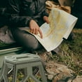 thumbnail image 1 of Portable Mazar Square Folding Stool for Outdoor Camping Hiking Fishing Backpacking and Kitchen Step Support, 1 of 4