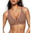 thumbnail image 1 of Café Bra OEAK Deep V inalámbrico para mujer, cómodo, para flexiones, 1 of 8