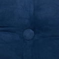thumbnail image 6 of 25-inch Square Corder Floor Pillow with Button Tufts - Tangerine Dream, 6 of 7