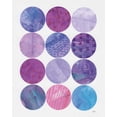 thumbnail image 2 of Averinos, Melissa 20x24 White Modern Wood Framed Museum Art Print Titled - Kitchen Garden Dots II, 2 of 4