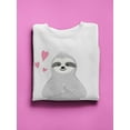 thumbnail image 3 of Cute Sloth Sitting. Sweatshirt Women -Image by Shutterstock, Female Medium, 3 of 4