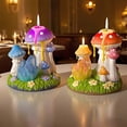 thumbnail image 6 of MOMOJIA Pack of 4 Multifuntional Mushroom Shape Silicone Mold for Ornaments Festival, 6 of 10