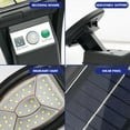 thumbnail image 4 of Qocolhg Solar Street LED Lights Outdoor, Remote Control Waterproof Motion Sensor Security Wall Light Solar Powered Lamp with 3 Modes for House, Garden, Street, Deck, Yard, Garage, Patio, Clearance, 4 of 7