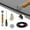 Gray, variant on Fzchyzoar 48"X102" Window Screen Replacement, Fiberglass Window Screen Mesh, Replacement Window Screens, Window Screen Door Repair Kit for Patio Porch Sliding Door House Windows Pool Pet, with Ruler