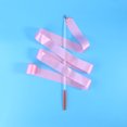 thumbnail image 2 of 10pcs Rhythmic Art Gymnastics Ribbon with Stick Children Dancing Streamers Riband Twirling Rod (Multi Color), 2 of 9