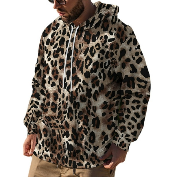 Mens animal hotsell print sweatshirts