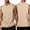 10#R Khaki, variant on Mens Sleeveless Shirts 2026 Summer Cotton Workout Tank Tops Cut Off Shirts Gym Muscle Loose Fit Tee Army Green 2XL