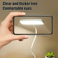 thumbnail image 5 of LED Desk Lamp with Eye Protection | USB & Wireless Charging 5W | Adjustable Brightness & Color Modes | Gooseneck | Phone Holder | ABS | 28x14x13cm | Office Reading Light, 5 of 6