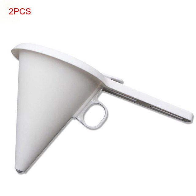 2 Pieces Handheld Adjustbale Chocolate Cake Cream Funnel Batter Dispenser Baking Decoration Tools Kitchen Bakery Supplies
