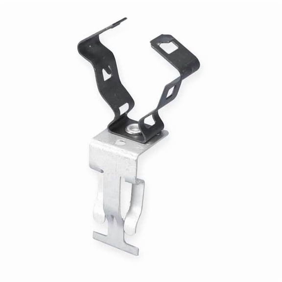 T-Bar Clip, Conduit; EMT; Pipe Use, 1/2 in; 3/4 in, Steel, Electro Galvanized