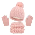 thumbnail image 1 of 3 Conjunto Gorro Bufanda Guantes Frío Tejido Niños, 1 of 5