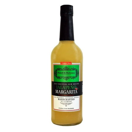 Powell & Mahoney Medium Heat Jalapeno Margarita Cocktail Mixer, 25.36 Ounce