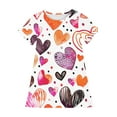 thumbnail image 4 of RXIRUCGD 2025 Vêtements d'Été pour Enfants 3-12 Ans Mode pour Enfants Pyjama Imprimé de Rêve Nuisette Mi-Mollet, 4 of 4