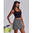 thumbnail image 6 of Pinspark Golf Skirts for Women Tummy Control Tennis Skorts Skirt with Pockets High Waisted Athletic Skort Pickleball Running Skirt, 6 of 6