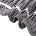 thumbnail image 5 of REGALWOVEN Polyester Wrap Around Dust Ruffle Bed Skirt 15" Drop for Queen Size Bed, Dark Gray, 5 of 8