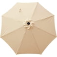thumbnail image 2 of Bond Manufacturing 59633 9ft Aluminum Market Patio Umbrella, Beige Breeze, 2 of 3
