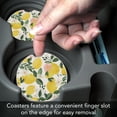 thumbnail image 3 of Thirstystone "Lemons On The Vine" Single Absorbent Stone Car Coaster, 3 of 7