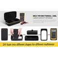 thumbnail image 7 of Case for Fluke 117/ 115/ 116/ 87V/ 88V/ 101, Also Fit for Crenova MS8233D/ Neoteck 8233D PRO/ AstroAI TRMS 6000 Counts Volt Digital Multimeter and More with DIY Foam, 7 of 7