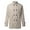 Beige, variant on IYTR Mens Winter Jacket Long Sleeve Jacket Button Up Stand-Up Collar Fashion Double-breasted Windbreaker Coat with Pocket Solid Color Beige M