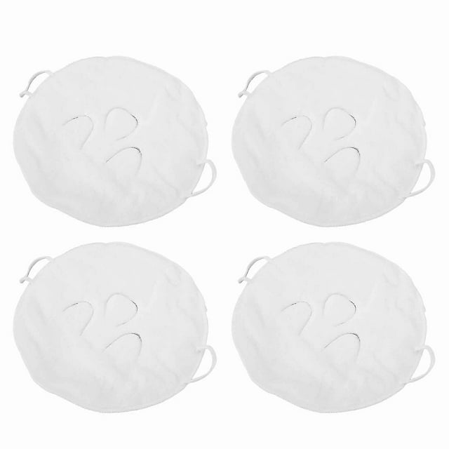 Lot de 4 serviettes de toilette chaudes à 3 trous, absorbantes et douces pour la peau, idéales pour les hommes et les femmes