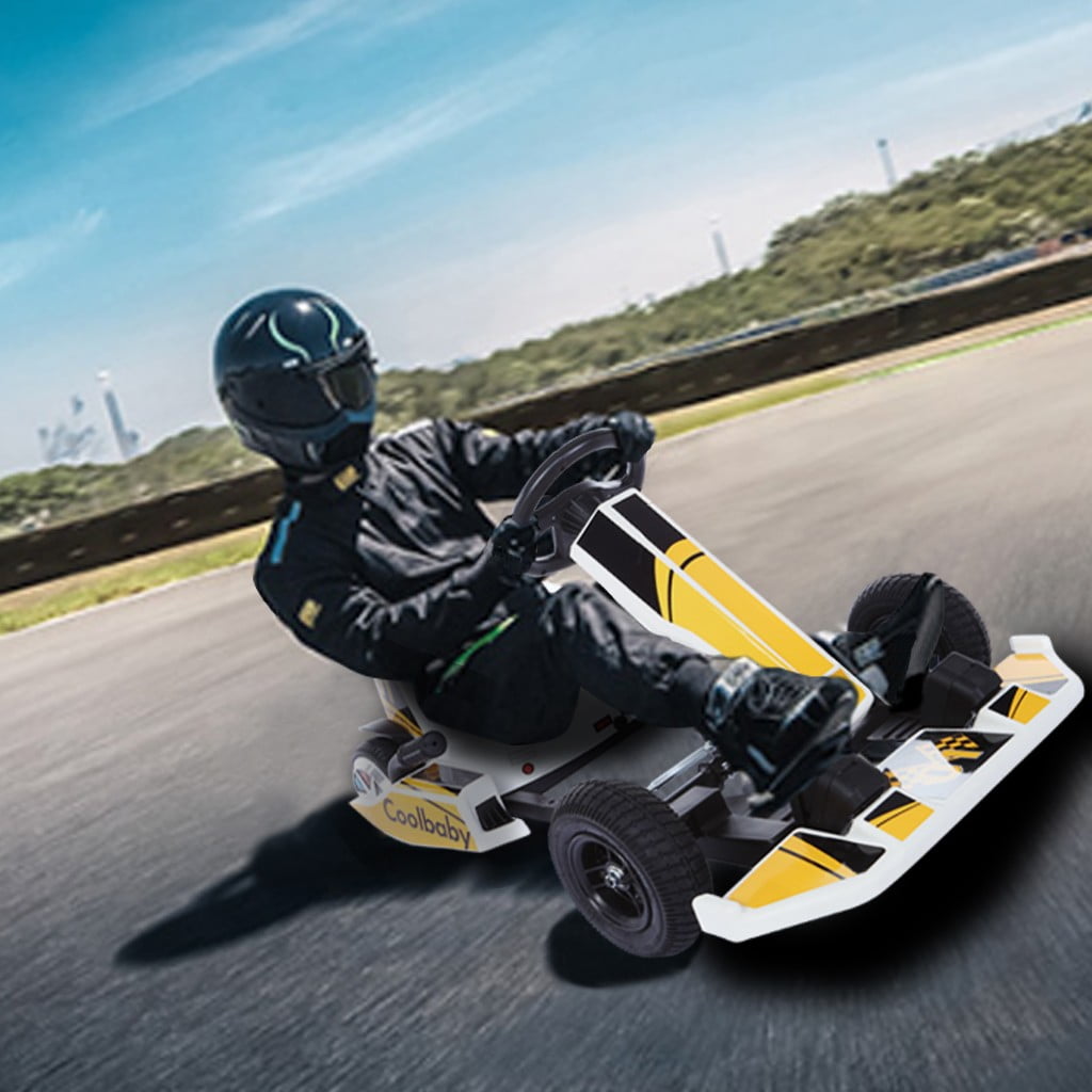 Details about   Electric Go Kart Complete Go-Karts & Frames Outdoor Racing Scooter Riding Toy 