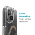 thumbnail image 4 of Funda para teléfono Speck Presidio transparente con glitter dorado para iPhone 14 de 6,1", 4 of 8