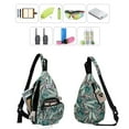 thumbnail image 5 of HAWEE Crossbody Chest Bags for Women Leaf Backpack with One Adjustable Strap Water Repellent, 5 of 7