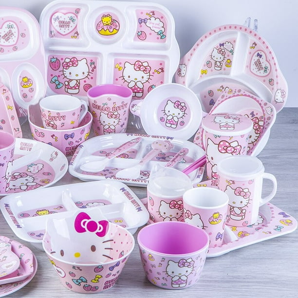 Vajilla de porcelana hello kitty sale