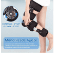 thumbnail image 3 of Rodillera Post Ortopedica Mecanica Graduada Ajustable 0-120° Xtellar Negro, 3 of 3