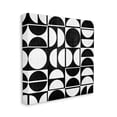 thumbnail image 4 of Stupell Industries Black & White Arch Pattern Abstract Painting Gallery Wrapped Canvas Art Print Wall Art, 24 x 24, 4 of 8